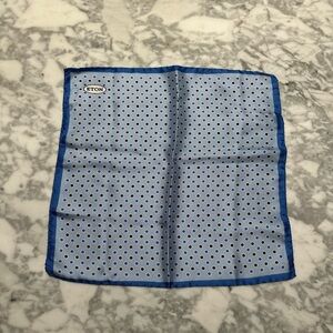 Erin blue pocket square